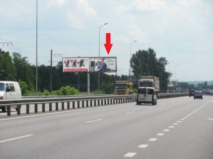 Билборд B на трассах Киевской области, 6x3  Новообухівська траса (Дніпровське шосе), в напрямку з м. Київ, правий, 300м до АЗС ОККО правий 8 км + 300м фото 1