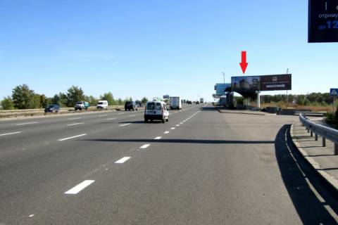 Призма A в Киеве, 6x3  Кільцева дорога перед Жулянським шляхопровідом (ліва) - 39754 фото 1