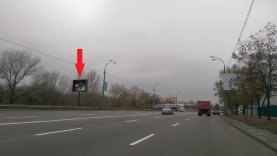Скроллер B в Киеве, 3.14x2.32  Дніпровська наб., 17а, (ВОГ, ОККО), в напрямку Патона міст - 182703 фото 1