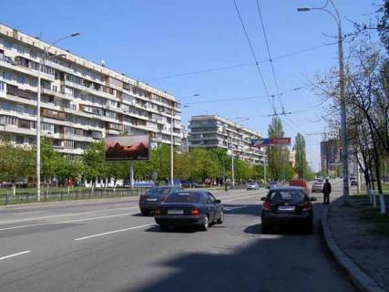 Билборд B в Киеве, 6x3  Архипенка Олександра вул., 1/12 (Мате Залки), (Сільпо), в напрямку просп. Володимира Івасюка (Героїв Сталінграда) фото 1