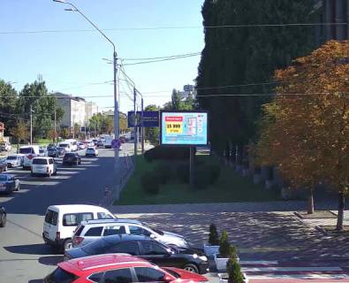 Видеоборд A в Киеве, 3.14x2.3  Соломянська пл., 1, (Національная академія внутрішніх справ), в напрямку центру - 394139 фото 1