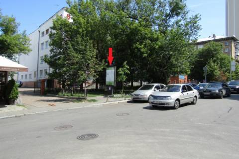 Ситилайт B в Киеве, 1.2x1.8  Ділова (Димитрова) вул., 14 (Сітібанк, Альфа-банк, ЖК Тетріс Холл) фото 1