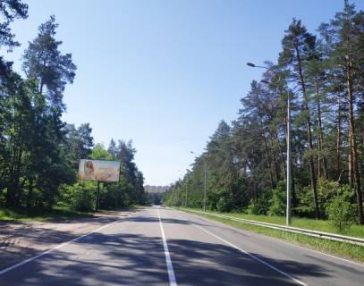 Білборд, Бігборд (Борд)  B у Києві, 6x3  просп. Литовський (Мінський). (Зупинка "Спортбаза"), 1 км до Forest Club, 100 м до Петровський провулок, в напрямку Оболоні Фото 1