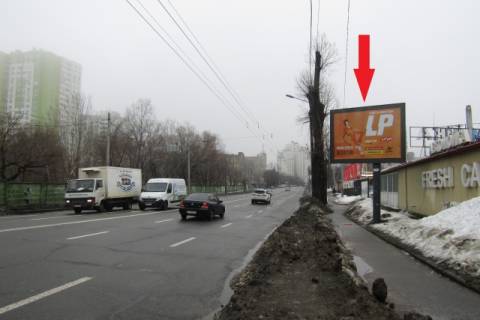 Скроллер A в Киеве, 3.14x2.3  Юрія Іллєнка (Мельникова вул.) вул., 89а (АЗС "Shell", Сільпо), в напрямку ст.метро Лук'янівка - 94978 фото 1