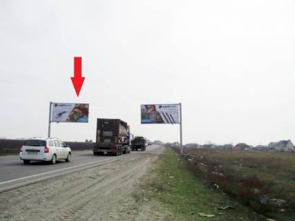 Білборд, Бігборд (Борд)  B у Харкові, 6x3  Кільцева дорога(траса М-03км 13+440  ліва), з'їзд з просп. Аерокосмічний (Гагаріна) до пр-т Героїв Харкова, ХТЗ ,виїзд з міста на  Ростовську трасу . Фото 1