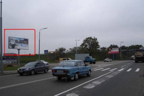 Билборд B в Киеве просп. Повітряних Сил (Повітрофлотський) / Окружная дорога (к аэропорту "Жуляны") фото 1