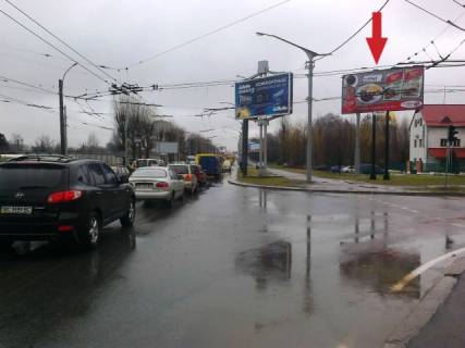 Билборд A в Львове, 6x3  Стрийська вул. - Рубчака І. вул. (Парк Боднарівка, Watsons, магазин камінів AV-KAMIN, ЖК Леви міста), в напрямку з центра міста фото 1
