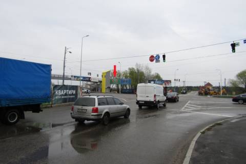 Prismatron, Prism A in Khodosivka, 6x3  Novoobuhivs'ka trasa (Dniprovs'ke sose) navproti TC "Megamarket", Manufaktura, za zapravkou UPG, pered BRSM,7km+300m., v napramku m. Kiiv (liva) - 213561 Photo 1