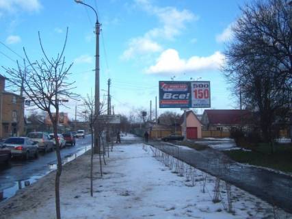 Billboard A in Cherkasy, 6x3  V'aceslava Cornovola (Engel'sa) st. - Cajkovs'kogo st. (Perehresta), (Produktovij i Recovij rinki, STO, kafe "VEST"), v napramku bst.Sevcenka Photo 1