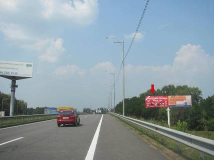 Билборд A в Киеве Бориспільське шосе з Аеропорту "Бориспіль", (ландшафтний дизайн "Мій Сад"), (виїзд на міст), лівий фото 1
