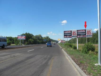 Билборд A в Ходосовке, 6x3  Новообухівська траса (Дніпровське шосе), в напрямку м. Київ,750м. після ТЦ"Мегамаркет", Садовий центр "Інтерфлора", Мотоцентр Stihl, правий 9км+200м фото 1