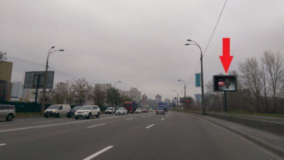 Скроллер A в Киеве, 3.14x2.32  Дніпровська наб., 17а, (Новус), в напрямку Бажана Миколи просп. - 182701 фото 1