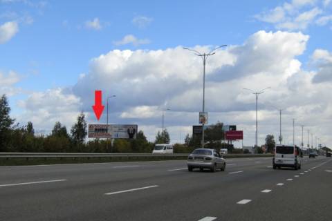 Билборд B в Киеве Бориспільське шосе в м.Бориспіль (32+900, 200м. від заправки Shell), лівий фото 1
