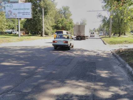 Billboard B in Cherkasy, 6x3  Sagajdacnogo Get'mana st. (Vatutina st.), 168 (produktovi magazini, AZS "UrkNafta", SS No13), v napramku st. V.Cornovola Photo 1