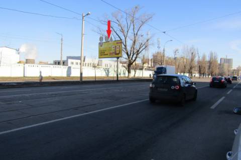 Billboard B in Kyiv, 6x3  Praz'ka st., 12, (AZS "OKKO", ATB-market, supermarket "Fora"), v napramku Almatins'ka st. Photo 1