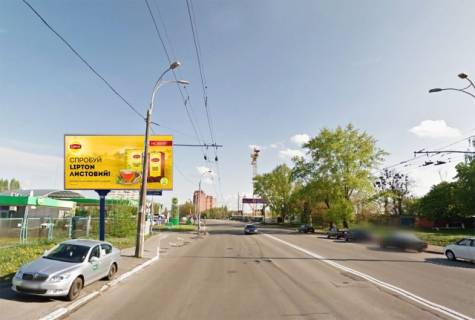 Білборд, Бігборд (Борд)  B у Києві, 6x3  Науки просп., 49 (АЗС Wog), навпроти ЖК "Науки 58", в напрямку Столичне шосе Фото 1