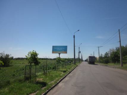 Billboard B in Cherkasy, 6x3  Onoprienka st., Navproti budinku No2 (Pozezna akademia, market "ATB", AZS "Lukojl", magazini Pob.tehnika), v napramku z centru Photo 1
