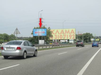Билборд B в Киеве, 6x3  Новообухівська траса (Дніпровське шосе), перед  АЗС "ОККО", в м.Київ фото 1