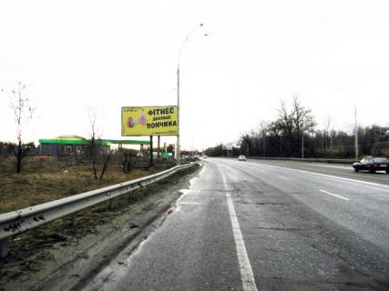 Билборд B в Киеве, 6x3  Заболотного Академіка вул. 31Е, перед АЗС Wog,  в напрямку Столичне шосе фото 1