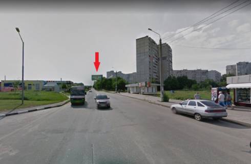 Билборд B в Харькове, 6x3  вул.Ужвій Наталії,60( СМ "АТБ",Кондитерська "Крендель"),в напрямку вул. Леся Сердюка (Командарма Корка) фото 1