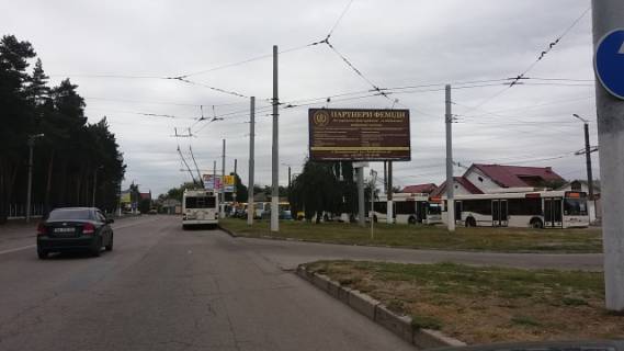 Billboard A in Kropyvnytskyi (Kirovograd), 6x3  Korolenka st. (Na rozdil'niku), (100m. Do AZS "OKKO") v'izd v misto z Cerkas Photo 1