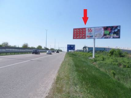 Билборд A на трассах Киевской области, 6x3  Житомирське шосе , в напрямку з м. Київ, с.Мрія, 300м. перед заправкою БРСМ,7км+700м, лівий фото 1