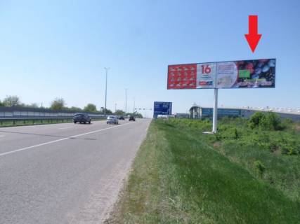 Билборд A на трассах Киевской области, 6x3  Житомирське шосе , в напрямку з м. Київ, с.Мрія, 300м. перед заправкою БРСМ,7км+700м, правий фото 1