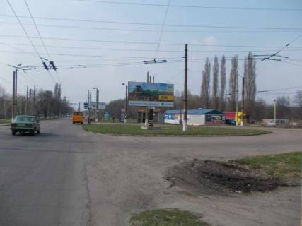 Билборд A в Сумах, 6x3  Харківська вул.,(пост ДАІ,шиномонтаж), в'їзд до міста фото 1