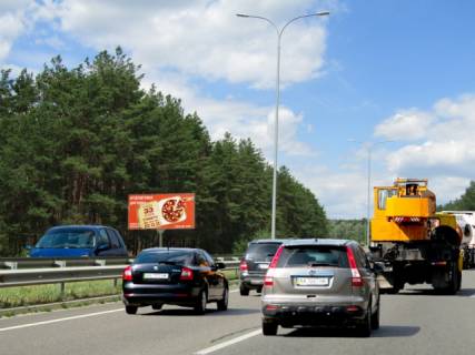 Білборд, Бігборд (Борд)  B у Києві, 6x3  Богатирська вул. (ЖК Ярославічі), в напрямку Нові Петрівці Фото 1