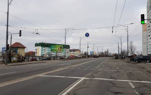 Билборд B в Киеве, 6x3  Теодора Драйзера вул. (в напрямку вул. Радунська) фото 1