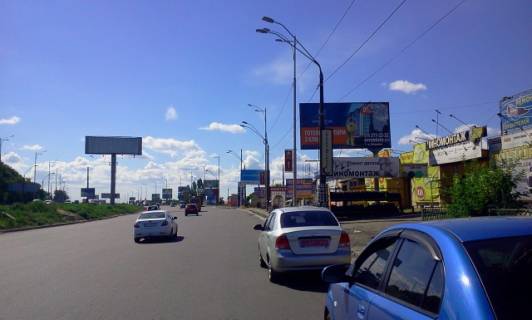 Білборд, Бігборд (Борд)  A у Києві, 6x3  Кільцева дорога, навпроти Зодчих вул., (ТЦ "Апрель"), в напрямку Одеської пл. Фото 1
