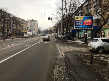Беклайт A у Києві, 3.14x2.3  Чоколівський бул., 23 (АТБ-маркет, Humana), в напрямку Севастопольської площади. Фото 1