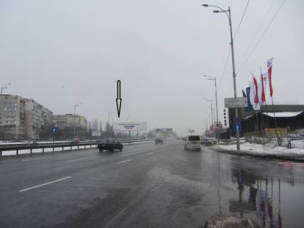 Білборд, Бігборд (Борд)  A у Києві, 6x3  Кільцева Дорога, вїзд в Ринок Столичний Фото 1