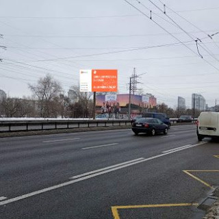 Backlight B in Kyiv, 8x4  Бандери Степана просп., 28, (напроти Автосалони "Тойота", "АІС", "Віннер Автомотів", ТЦ Plazma, ТЦ "Макрос", МЕТРО), в напрямку Північний міст Photo 1
