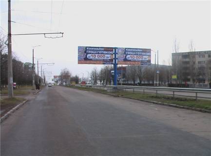 Билборд A в Кропивницкий (Кировоград) На роздільній смузі по Юрія Коваленка вул. (Маршала Конєва) навпроти супермаркету "Велмарт" фото 1