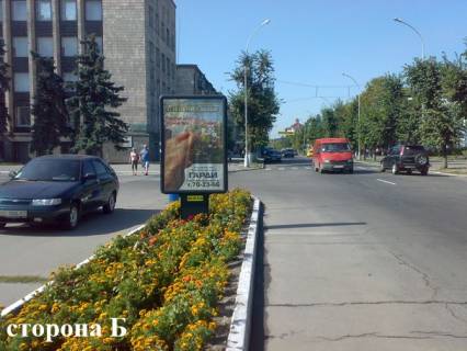 Ситилайт B в Кременчуге, 1270х1860  ул.Ленина, площадь Независимости СИТИ-СКРОЛЛ фото 1