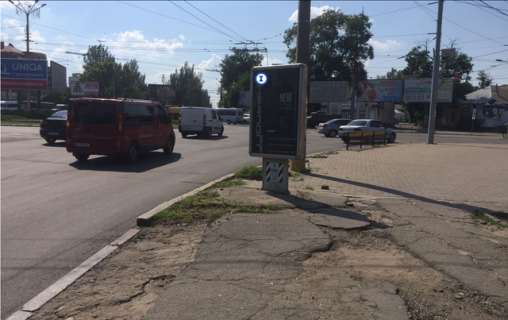 Ситилайт A в Николаеве, 1,2*1,8  Центральний просп. (Леніна просп.), 72_Пушкинское кільце - ЧЕТВЕРТИЙ /рухтранспорту у бік Намива/ фото 1