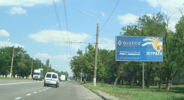 Білборд, Бігборд (Борд)  A у Миколаєві, 3*6  вул Космонавтов, 84 - вул 12-ая продольная (Стройринок) (сторона А) Фото 1
