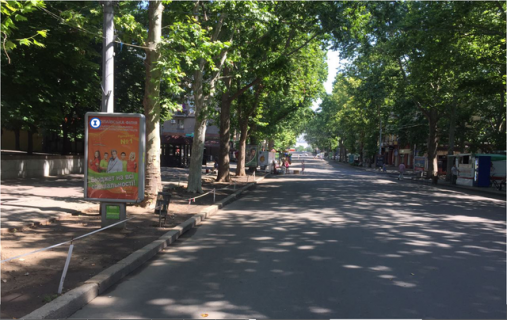 Ситилайт B в Николаеве, 1,2*1,8  Соборна вул. (Радянська) , 2 (Каштановий Сквер), ТРЕТІЙ ЦЕНТРАЛЬНА ПІШОХІДНА ВУЛИЦЯ МІСТА фото 1