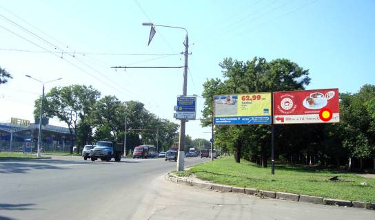 Билборд A в Николаеве №6А_Прав, пр.Героїв України -зуп."Плавбасейн", ст.А, Правий фото 1
