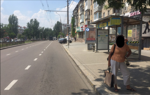 Ситилайт A в Николаеве, 1,2*1,8  Центральний просп. (Леніна просп.), 28 - ріг вул Рюмина -  Центральний Ринок - ДРУГИЙ фото 1