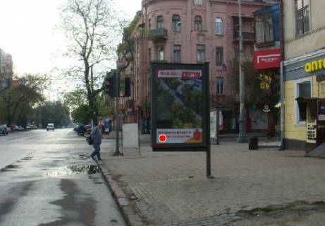 Ситилайт B в Одессе, 1.8x1.2  В. Арнаутська вул., 101 - Преображенська вул. фото 1