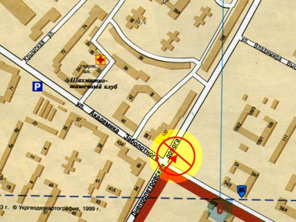Билборд A в Одессе, 3x6  Палія вул. (колиш. Дніпропетровська дорога), 54А схема