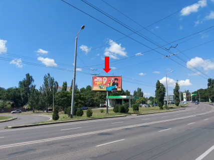 Билборд B в Одессе, 3x6  Грушевського вул. / Балківська вул., біля АЗС "Amic", шляхопровід, з центру фото 1