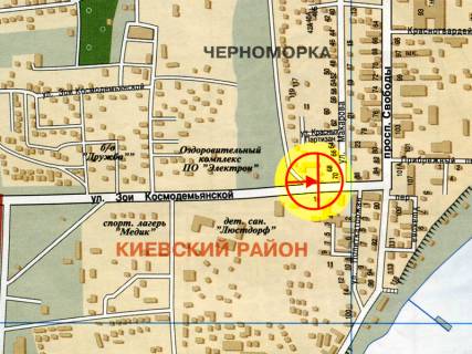 Билборд B в Одессе Совиньон В схема