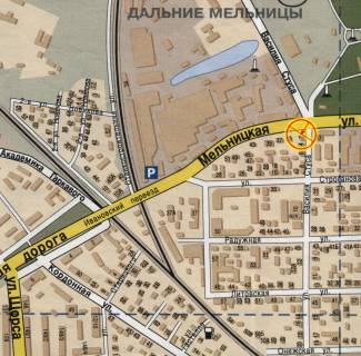 Призма A в Одессе Стуса Василия угол Мельницкой А2 - 466093 схема