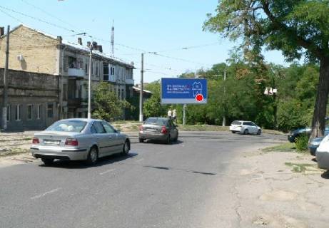 Билборд B в Одессе, 3x6  Кузьміна Тараса вул. (Градоначальницька). - Степана Олейника вул. (спуск) фото 1