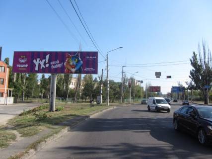 Білборд, Бігборд (Борд)  B у Одесі, 3x6  Миколаївська дорога, 281 - Лузанівська вул., з центру, правий Фото 1