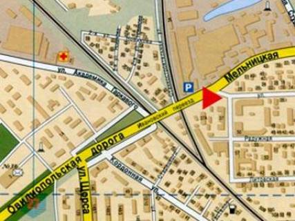 Билборд A в Одессе, 3x6  Іванівський міст - Мельницька вул., в центр схема