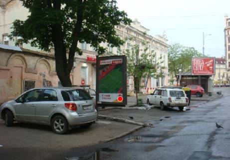 Ситилайт A в Одессе, 1.8x1.2  Святослава Караванського вул. (Жуковського)., 45 фото 1